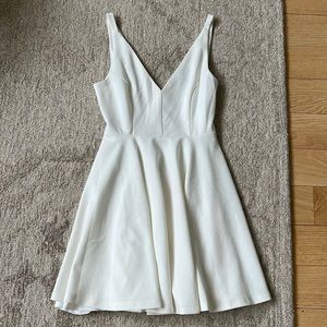 Lulus white dress - perfect for graduation